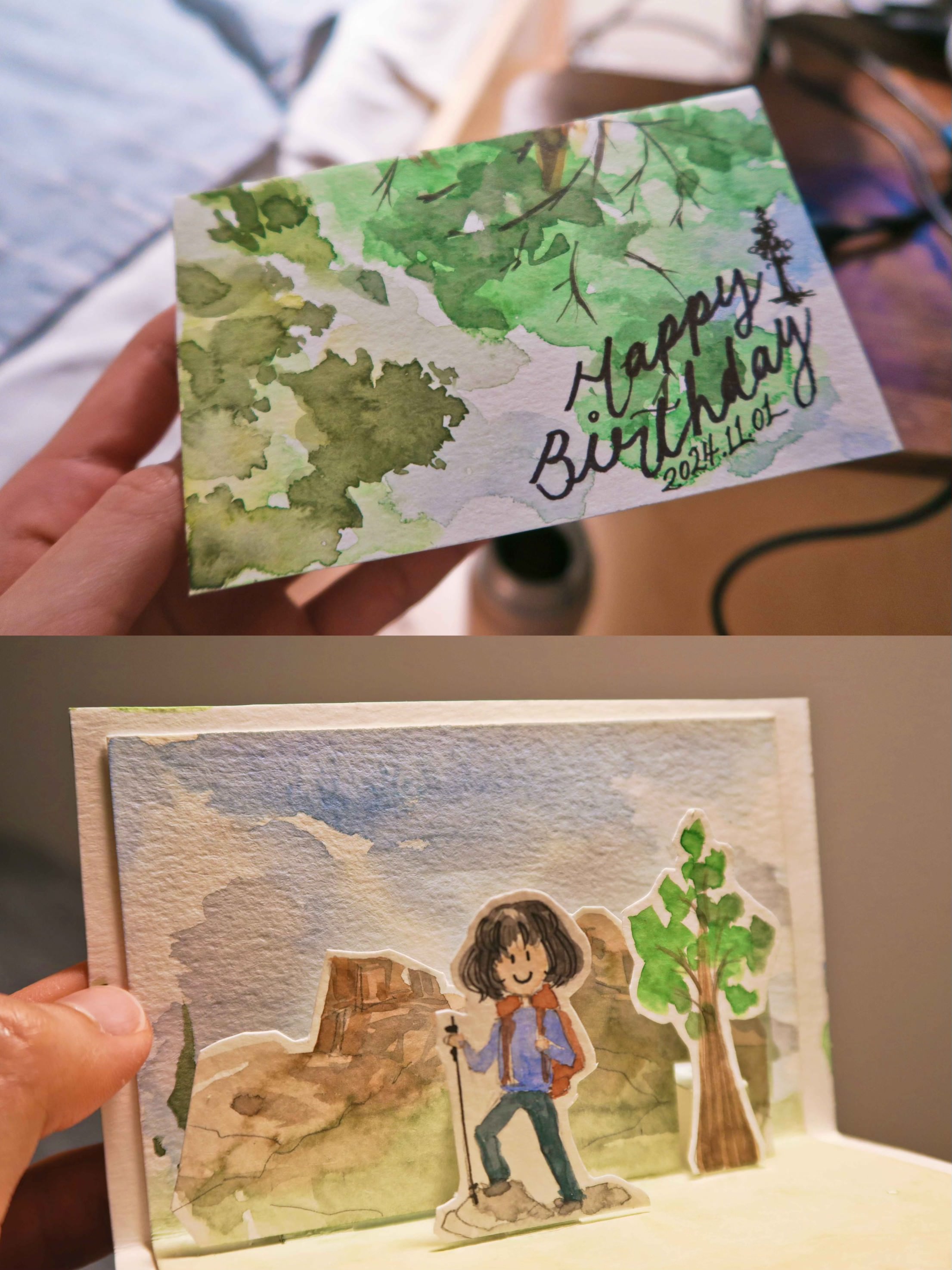 Pop-up Birthday Card (Sequoia)